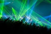 「BiSH NEVERMiND TOUR RELOADED THE FiNAL "REVOLUTiONS"」の様子。