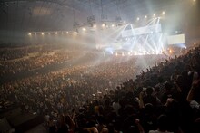 「BiSH NEVERMiND TOUR RELOADED THE FiNAL "REVOLUTiONS"」の様子。