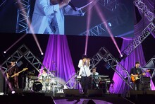 flumpoolのライブの様子。(c)テレビ朝日