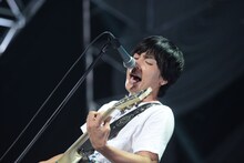 flumpoolのライブの様子。(c)テレビ朝日