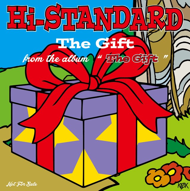 Hi-STANDARD「The Gift CD」ジャケット表面