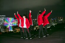 CUBERS「君に願いを」ミュージックビデオ撮影時の様子。