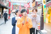 CUBERS「君に願いを」ミュージックビデオ撮影時の様子。