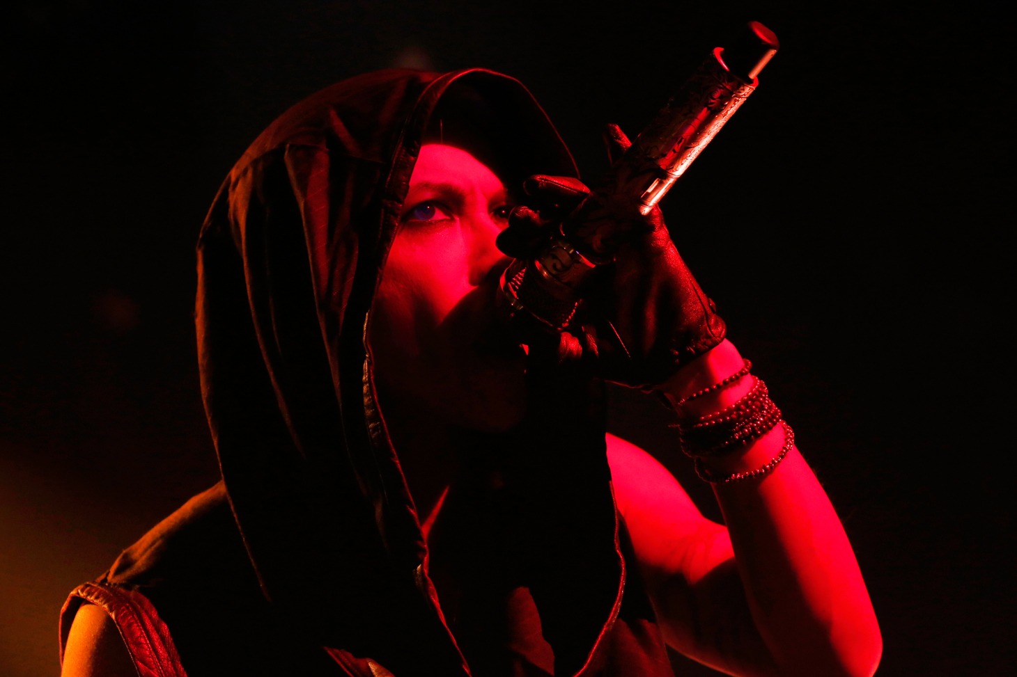 HYDE（Vo, G）（撮影：田中和子）
