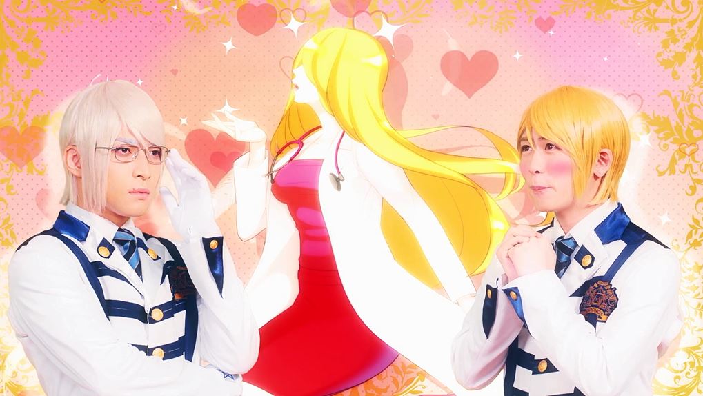 アルスマグナ「チョークスリーパーまり子先生」ミュージックビデオのワンシーン。
