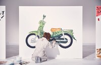 ゴールデンボンバー出演「MAKING OF CUB DESIGN」のワンシーン。