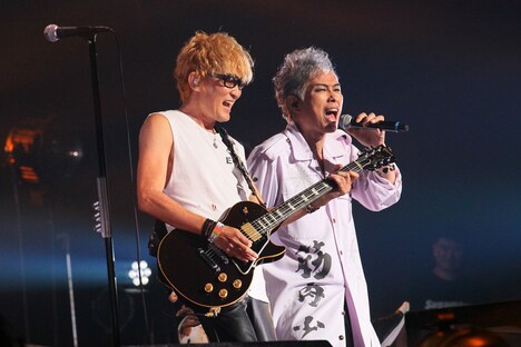 スガシカオと大槻ケンヂ。（撮影：渡邊一生）