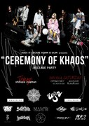 「"Ceremony of khaos"Release Party!!」東京公演フライヤー