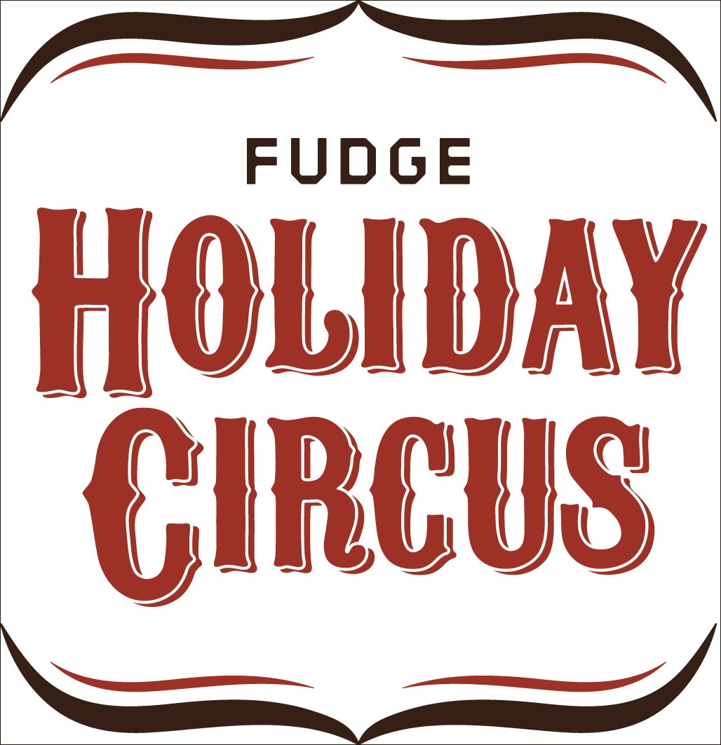 「FUDGE Holiday Circus」ロゴ