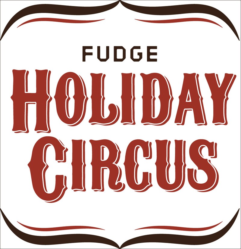 「FUDGE Holiday Circus」ロゴ