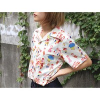 「カクバリズム 15th記念アロハシャツ」着用画像