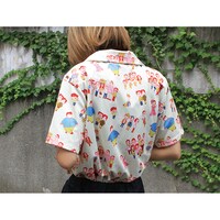 「カクバリズム 15th記念アロハシャツ」着用画像