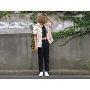 「カクバリズム 15th記念アロハシャツ」着用画像