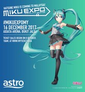 「HATSUNE MIKU EXPO 2017 in Malaysia」ビジュアル