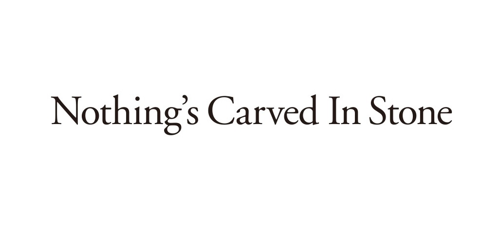 Nothing's Carved In Stoneロゴ