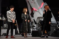 左から澤野弘之、Tielle、SUGIZO。