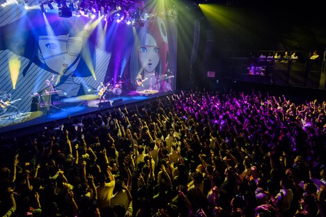 「ミカヅキの航海2017 ～夜明けの全国ツアー編～」の様子。