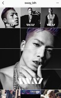 「MANZANA」ジャケットを公開したSWAYのInstagram。