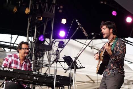 アレシャンドリ・アンドレス＆ハファエル・マルチニ（撮影：井上嘉和）