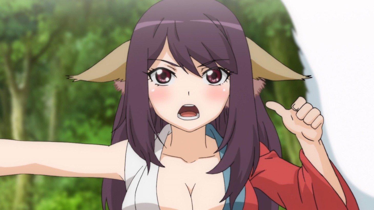 「縁結びの妖狐ちゃん」のワンシーン。