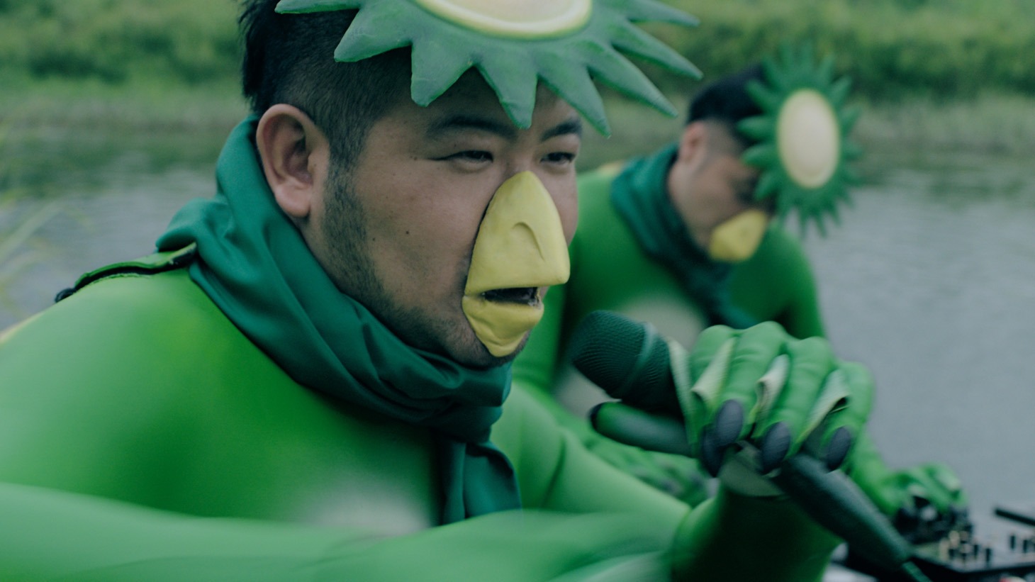 エステー「ドライペット」ドライペット編のワンシーン。