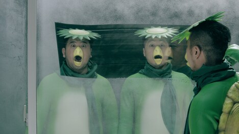 エステー「ドライペット」ドライペット編のワンシーン。