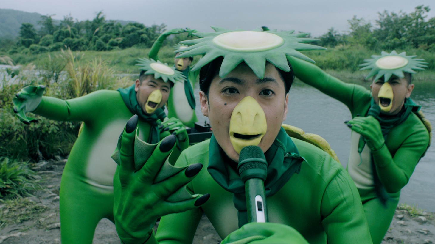 エステー「ドライペット」ドライペット編のワンシーン。