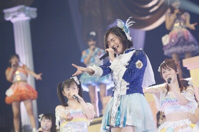 SKE48「SKE48大矢真那卒業コンサート in 日本ガイシホール ～みんなみんなありがとう！～」の様子。（写真提供：エイベックス）