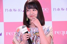 照れる伊藤万理華（乃木坂46）。