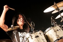 桐田勝治（Dr / ザ・クロマニヨンズ）（撮影：柴田恵理）