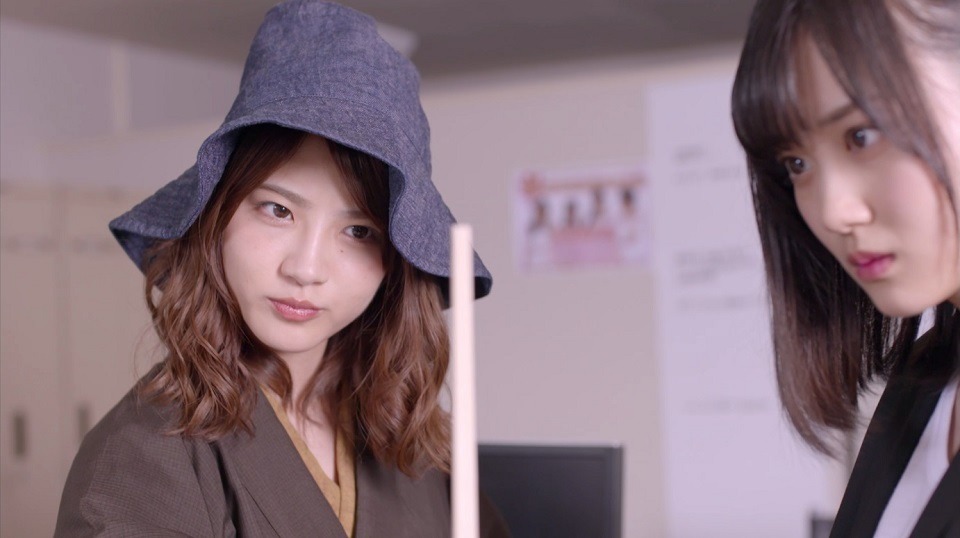 乃木坂46「失恋お掃除人」ミュージックビデオのワンシーン。