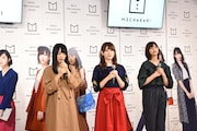 左から菅井友香、守屋茜、渡邉理佐。
