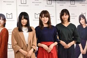 左から菅井友香、守屋茜、渡邉理佐。