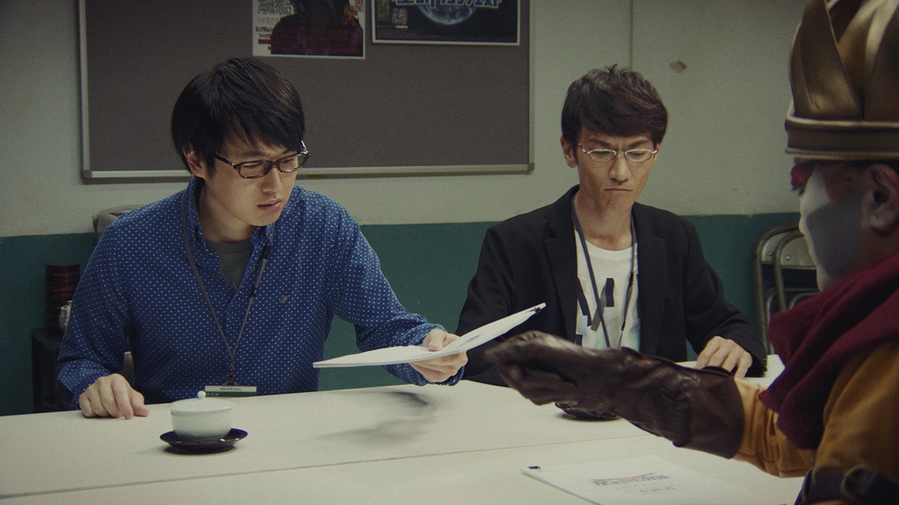 「星のドラゴンクエスト」のテレビCM「悪魔が勇者に」編「悪魔のささやき1」のワンシーン。