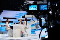 「dTV×FOD MUSIC PROGRAM『LOVE or NOT♪』」第3回の様子。