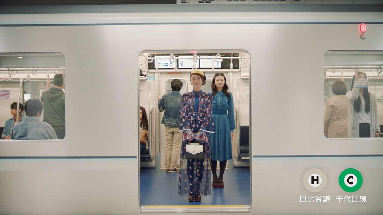 「Find my Tokyo.」キャンペーン第3弾CMのワンシーン。