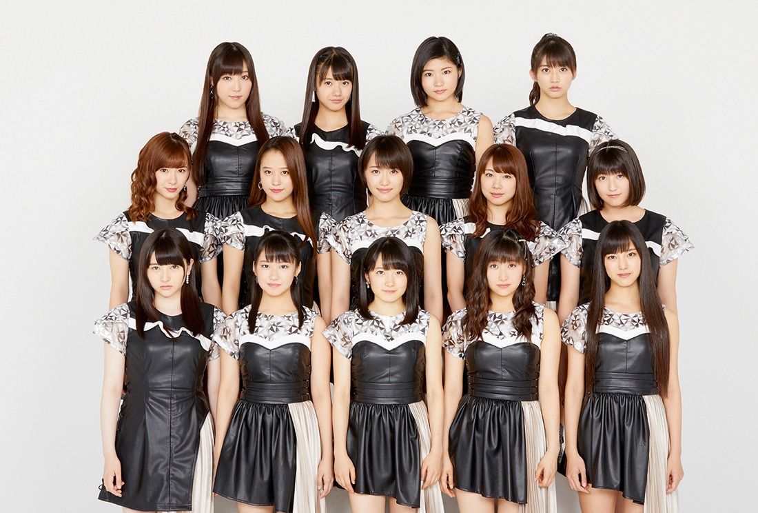 モーニング娘。'17。工藤遥は中段中央。