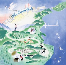 THE CHARM PARK「THE CHARM PARK」ジャケットには配信シングルシリーズに引き続き、イラストレーターの寺田マユミ描き下ろしイラストが採用された。