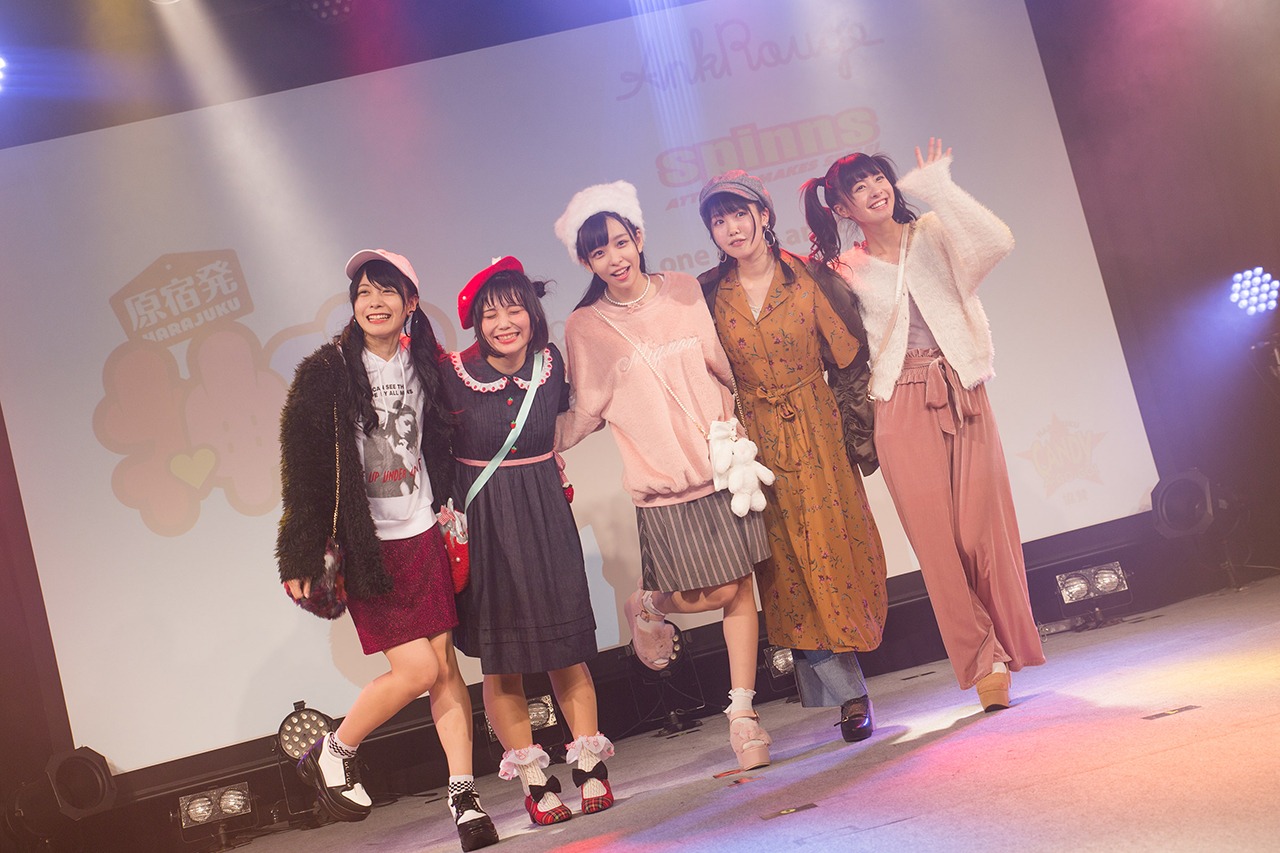 神宿「神が宿る場所～HARAJUKU DREAM～」東京・ラフォーレ原宿公演の様子。