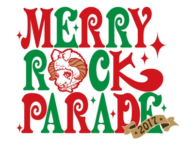 「MERRY ROCK PARADE 2017」ロゴ