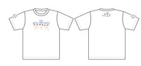 The Wisely Brothers「The Letter」とセット販売されるTシャツのデザイン。