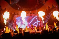 「20th Anniversary 田村ゆかり LOVE ▽ LIVE2017 *Crescendo ▽ Carol*」2日目の様子。（撮影：荒金大介）