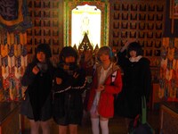 「あ！世界は広いすごい」ミュージックビデオ撮影のオフショット。