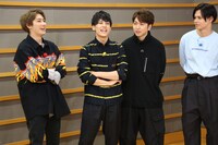 左からユーキ、ユースケ、コーイチ、カイ。