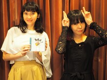 左から市川紗椰、大森靖子。