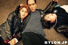 左からユーキ（超特急）、斎藤司（トレンディエンジェル）、ゆりやんレトリィバァ。