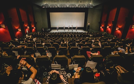 「BRADIOプレミアム上映会」の様子。（撮影：ヤマダマサヒロ）