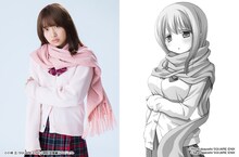 渡邉幸愛扮する松実宥。