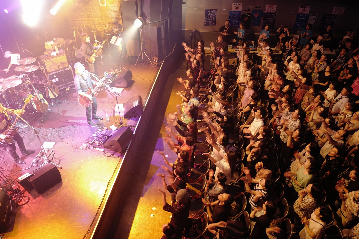 9月14日の東京・TSUTAYA O-WEST公演でのJIGGER'S SON。（撮影：冨田泰東）