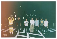 KONCOSとミツメ。（撮影：山川哲矢）